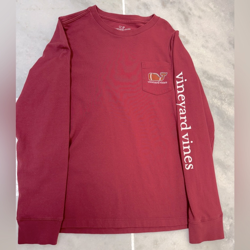 Boys Vineyard Vines Long Sleeved TShirt - Size Small 8/10